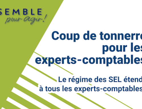 Coup de tonnerre pour les experts-comptables